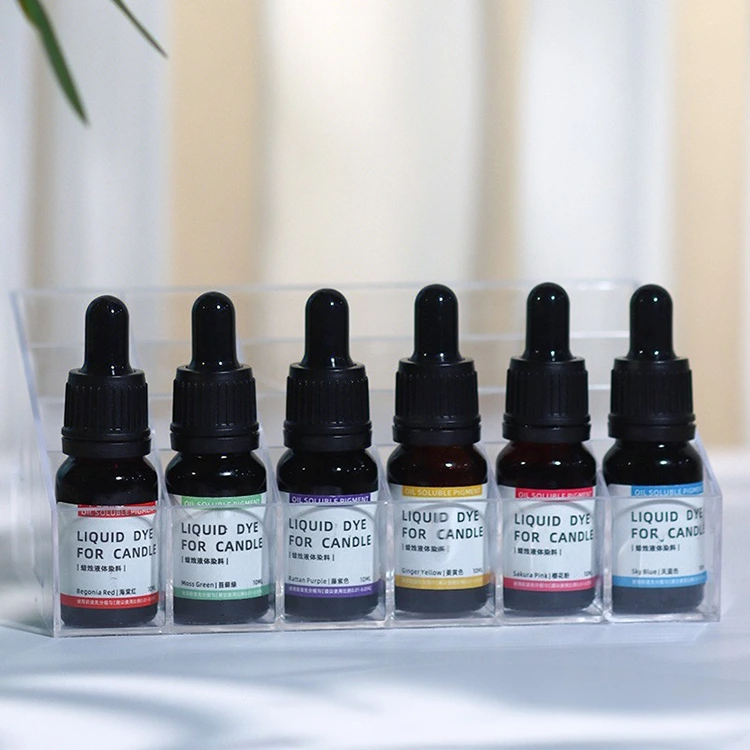 Υγρές βαφές κεριών